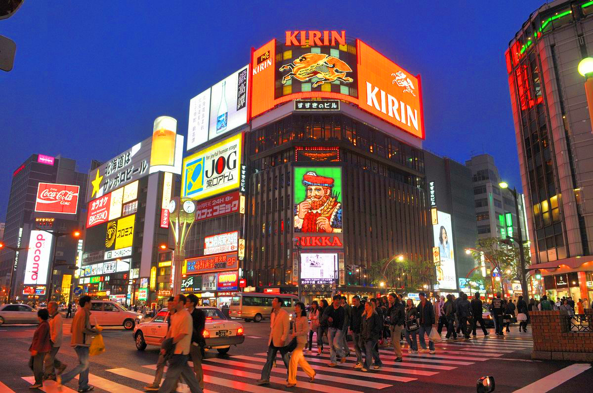 亚洲欢乐街之一的代表--薄野