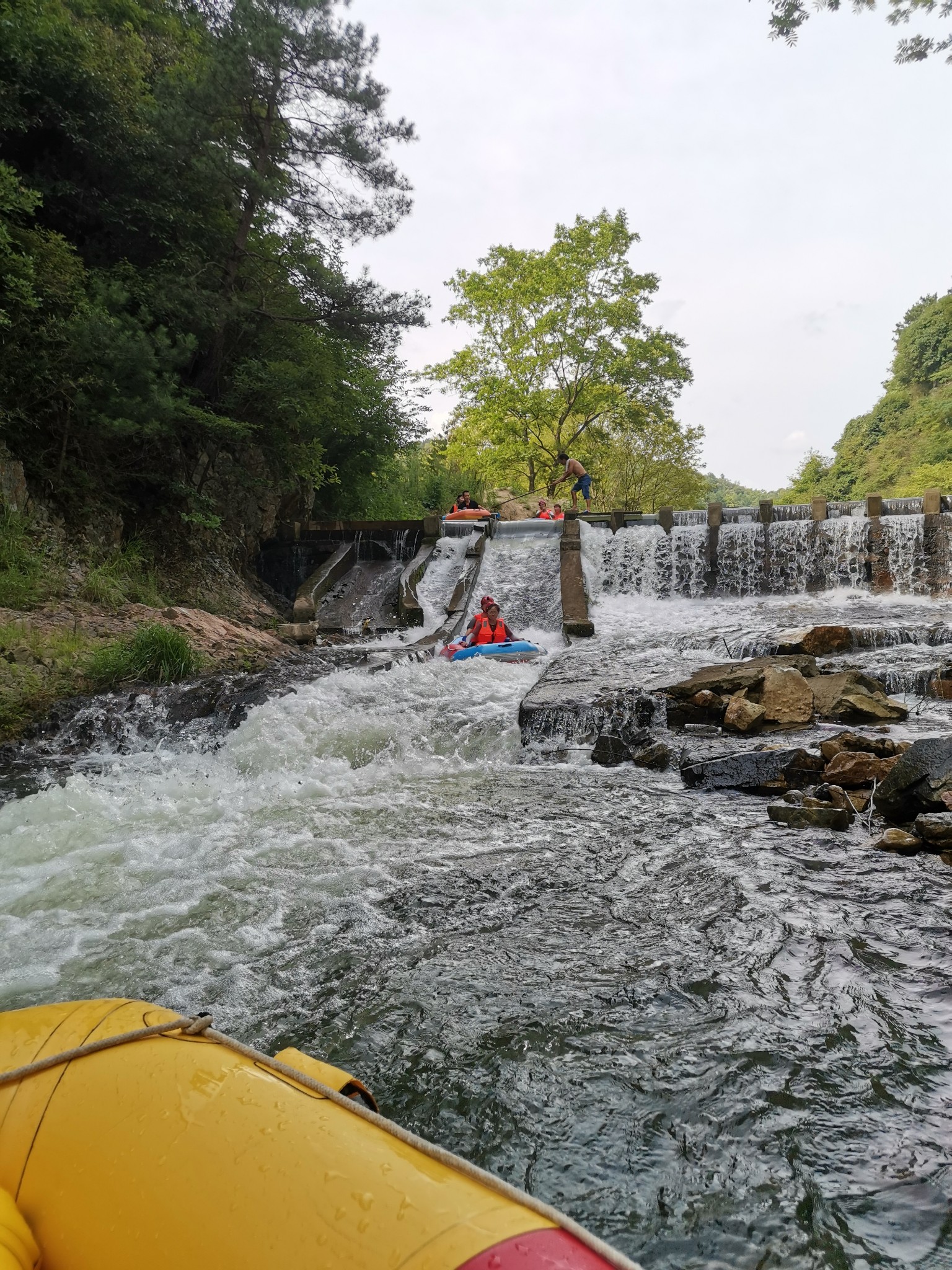 金寨天水涧漂流 - 马蜂窝