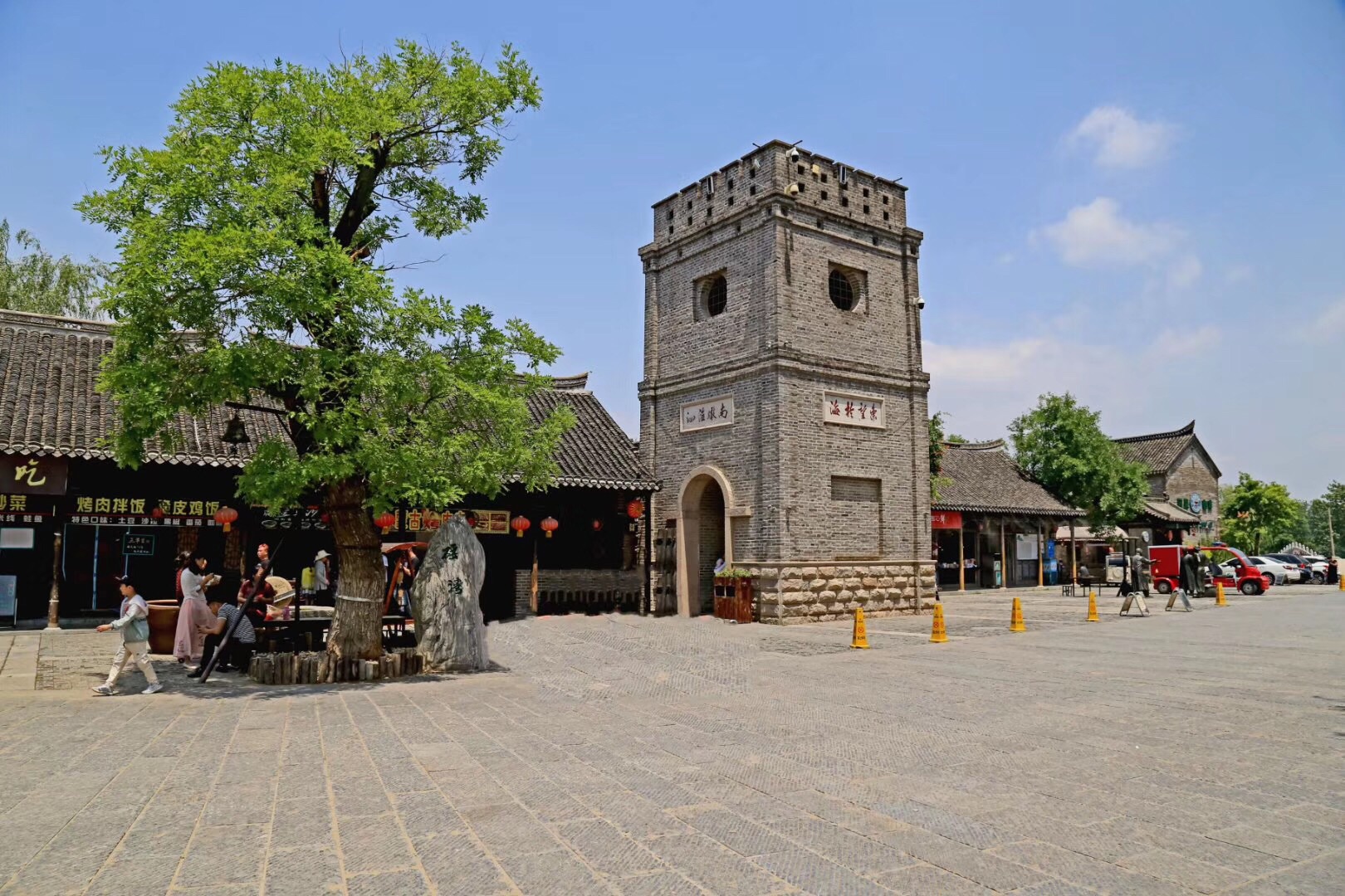 窑湾古镇景色描写图片