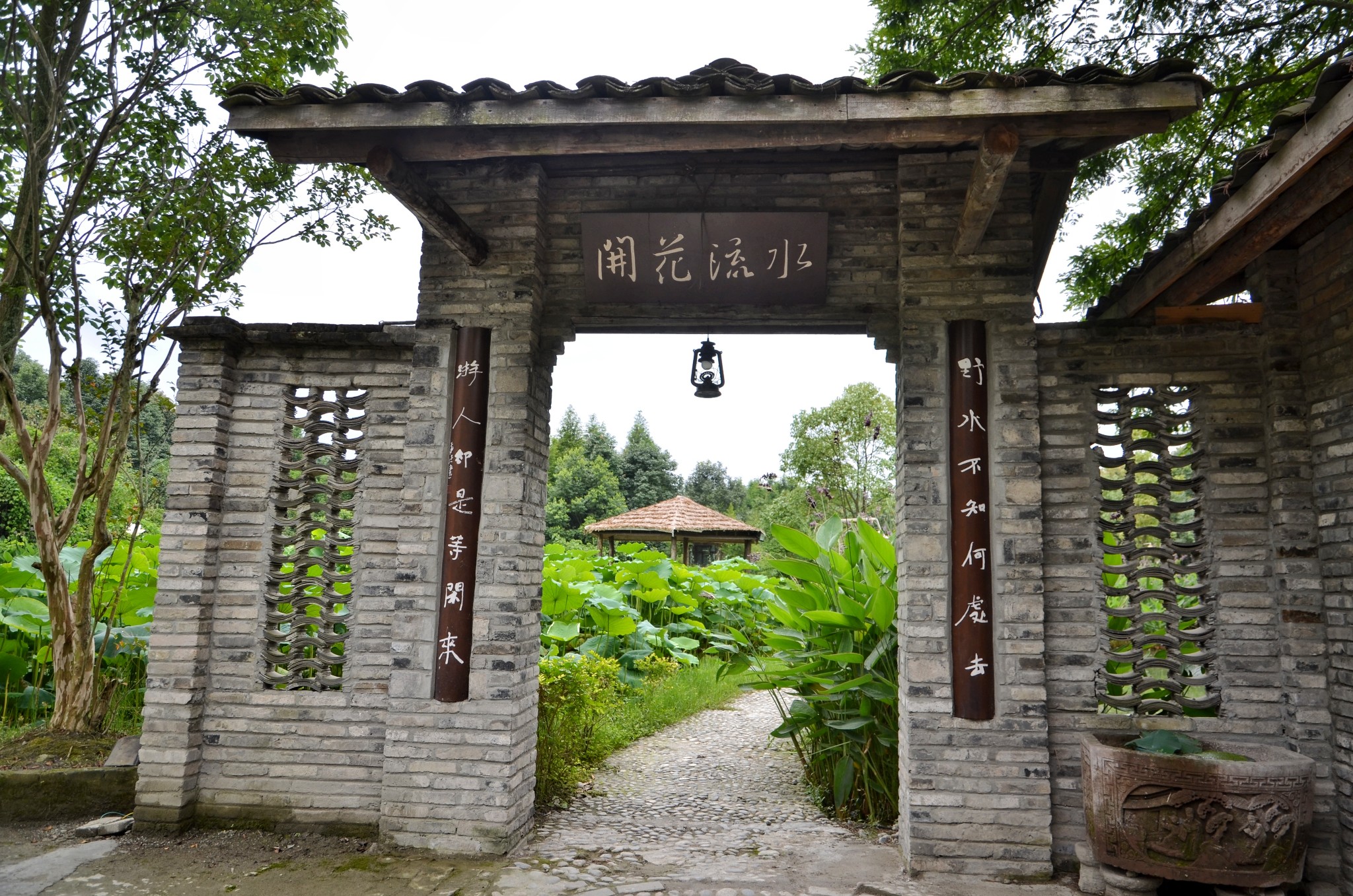 美丽乡村--都江堰柳街镇七里诗乡景区
