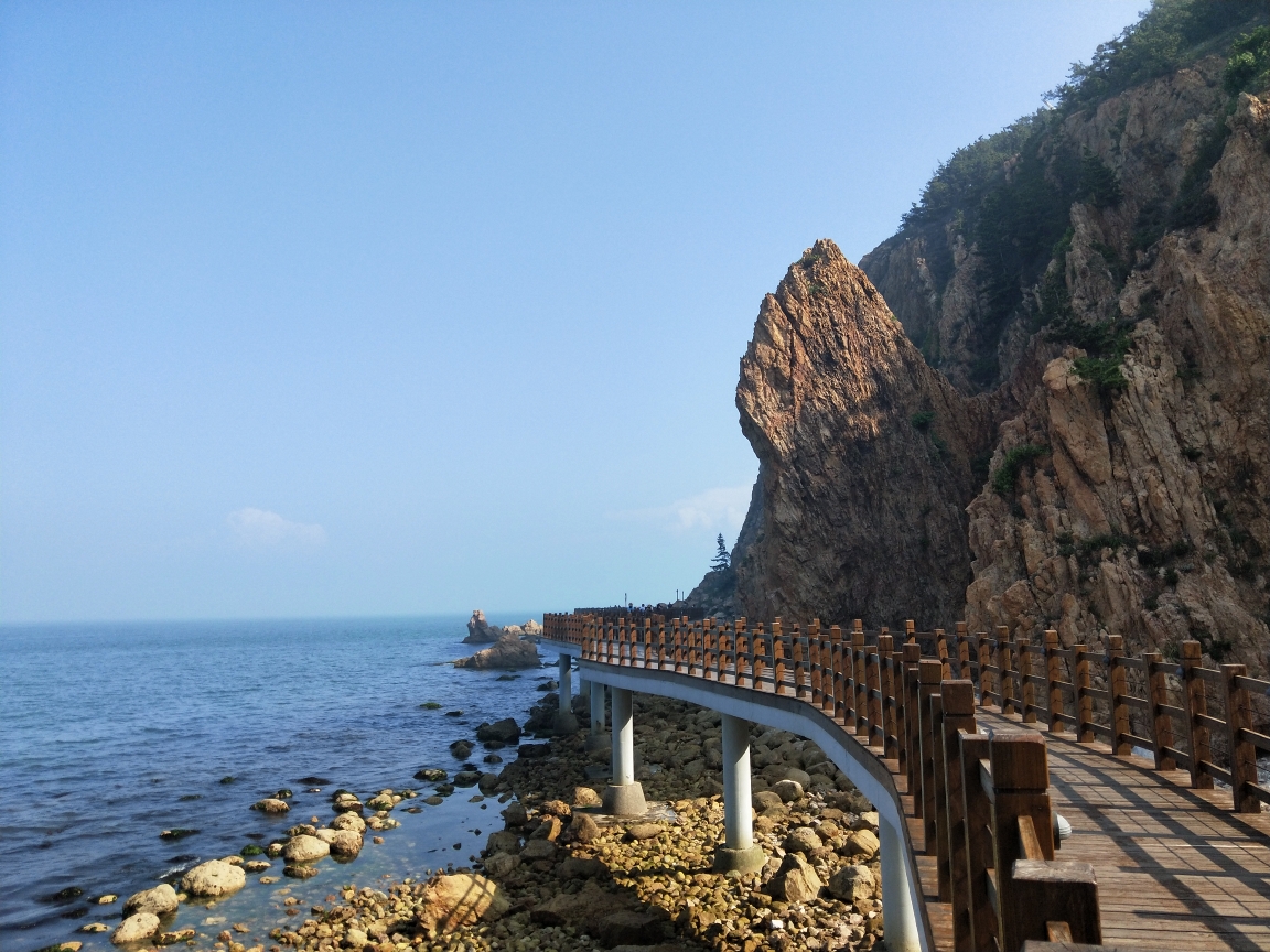 青島長島蓬萊黃海渤海邊的日子