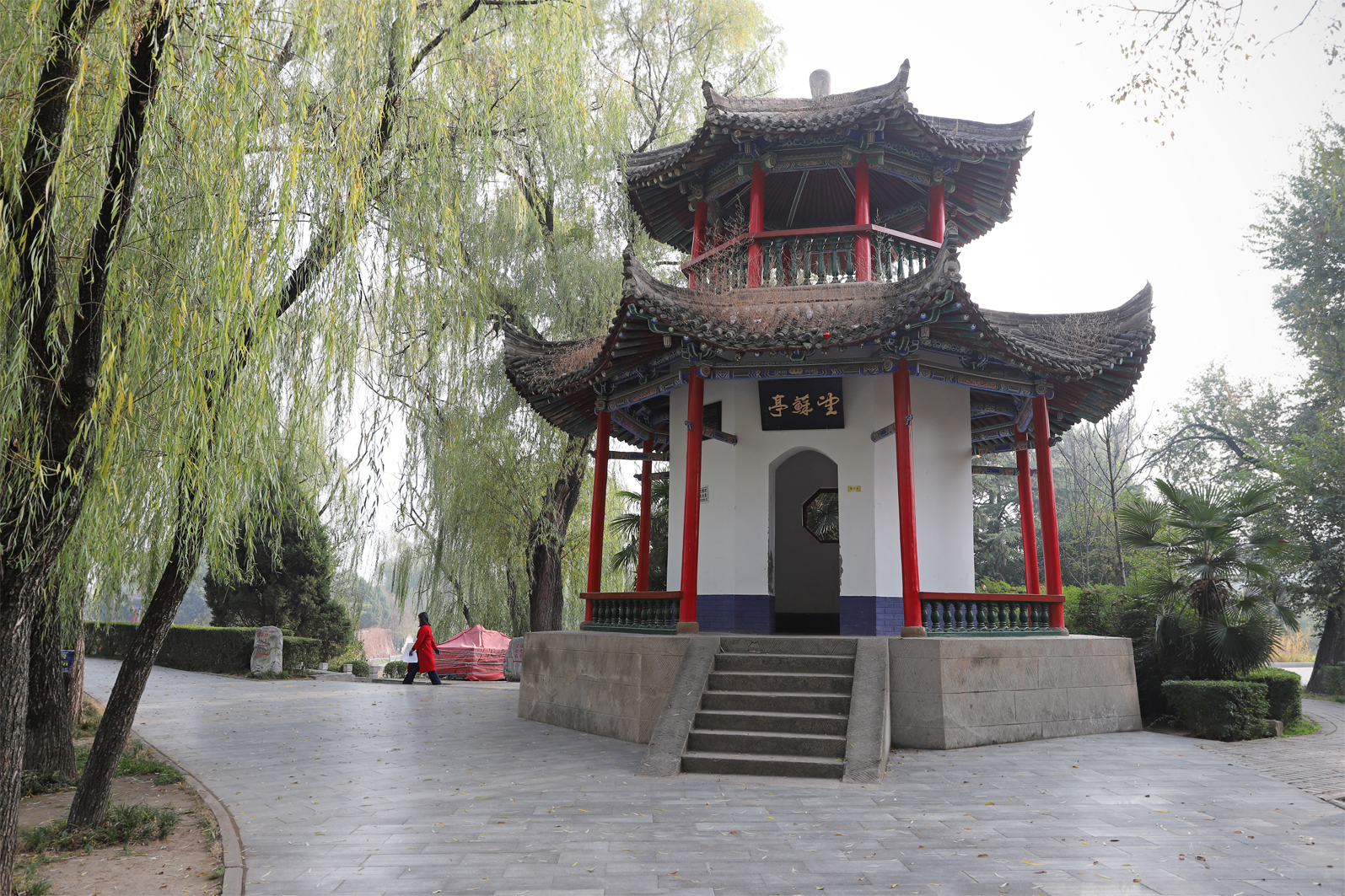 望苏亭喜雨亭凌虚台鸳鸯亭君子亭本文著作权归 @宝鸡文旅 所有,任何