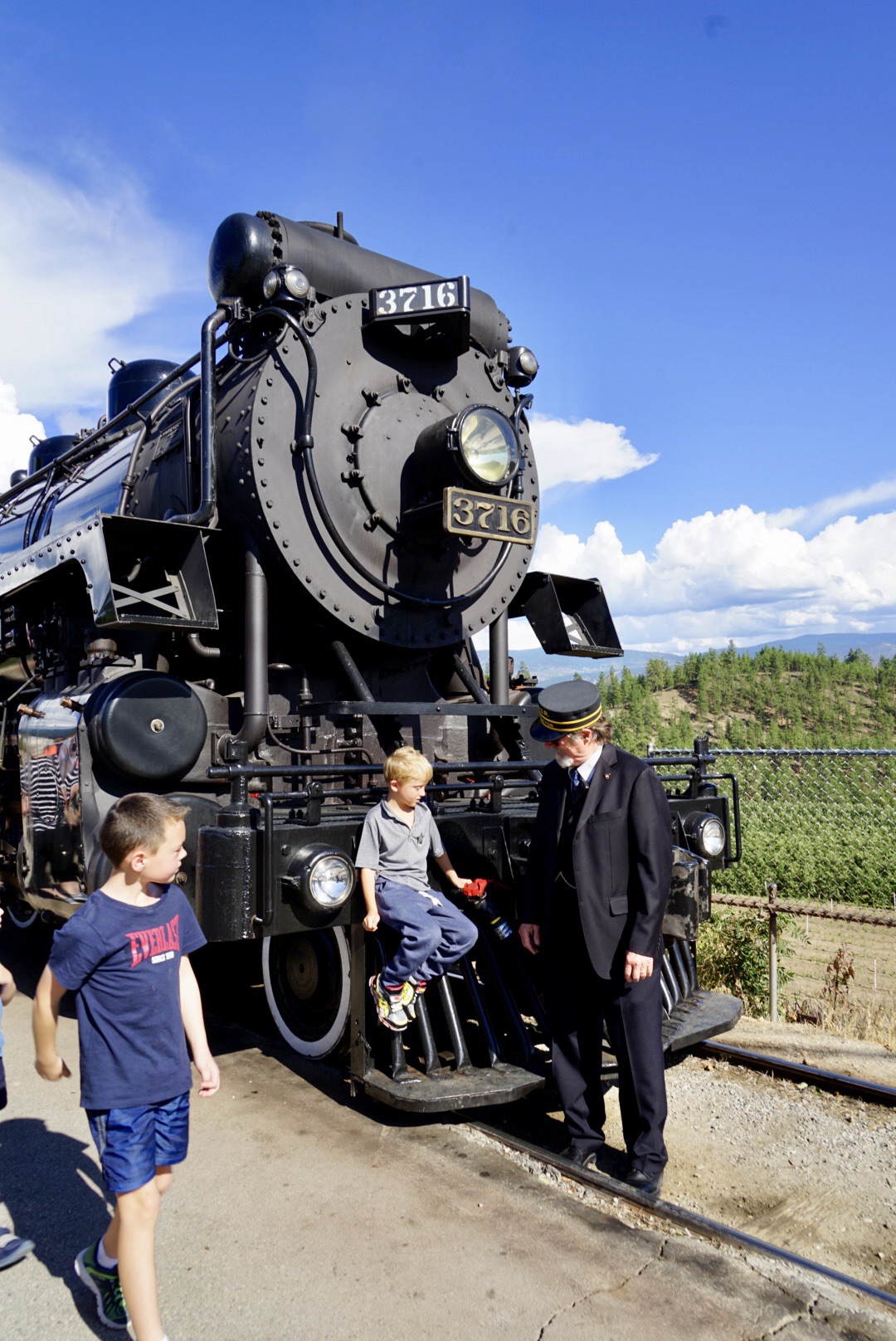 加拿大欧肯纳根谷掠影3果园潘提克顿蒸汽火车