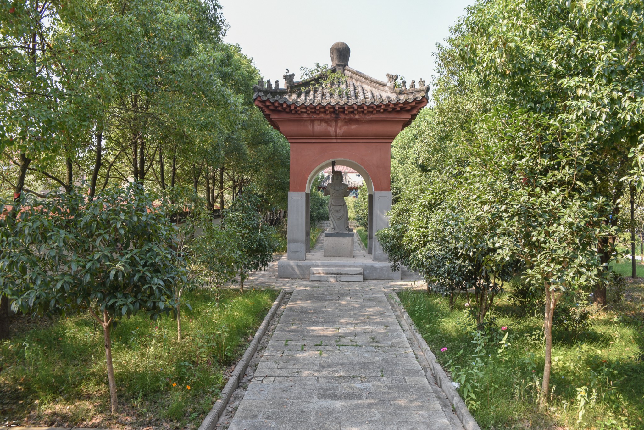 当阳周仓墓 周仓庙(关羽副将生擒庞德,天下第一忠心之人 武烈候) 麦城