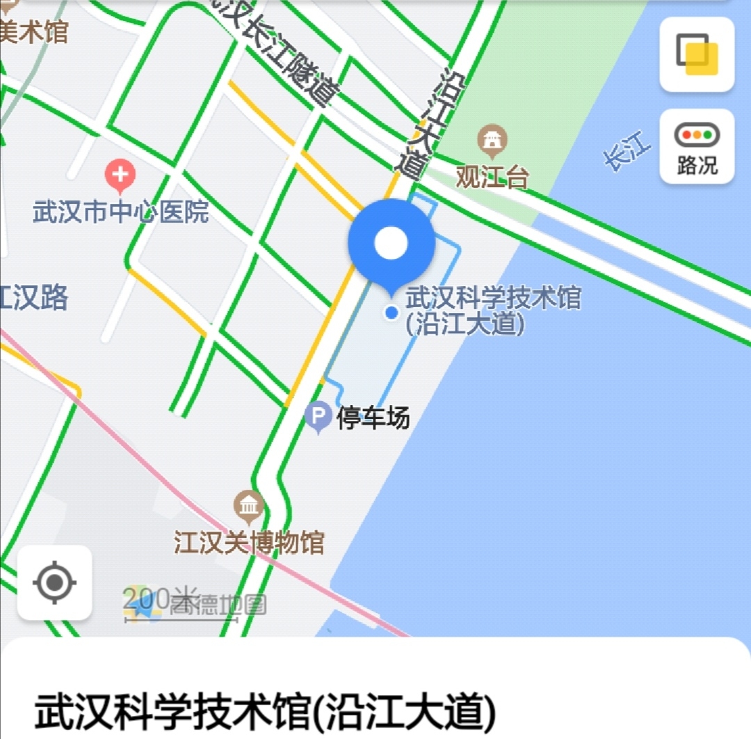 武汉科技馆地图图片