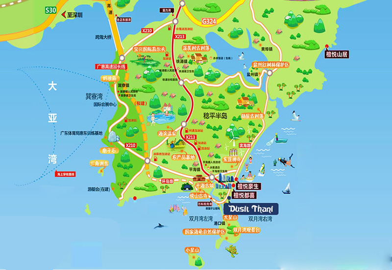 2019惠州双月湾吃住行丨重点小星山浮潜深潜攻略