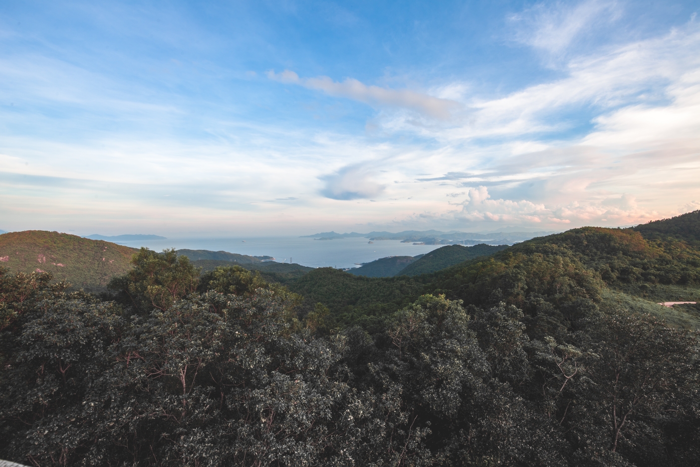 深圳马峦山一日游.在山顶看日落与星星.