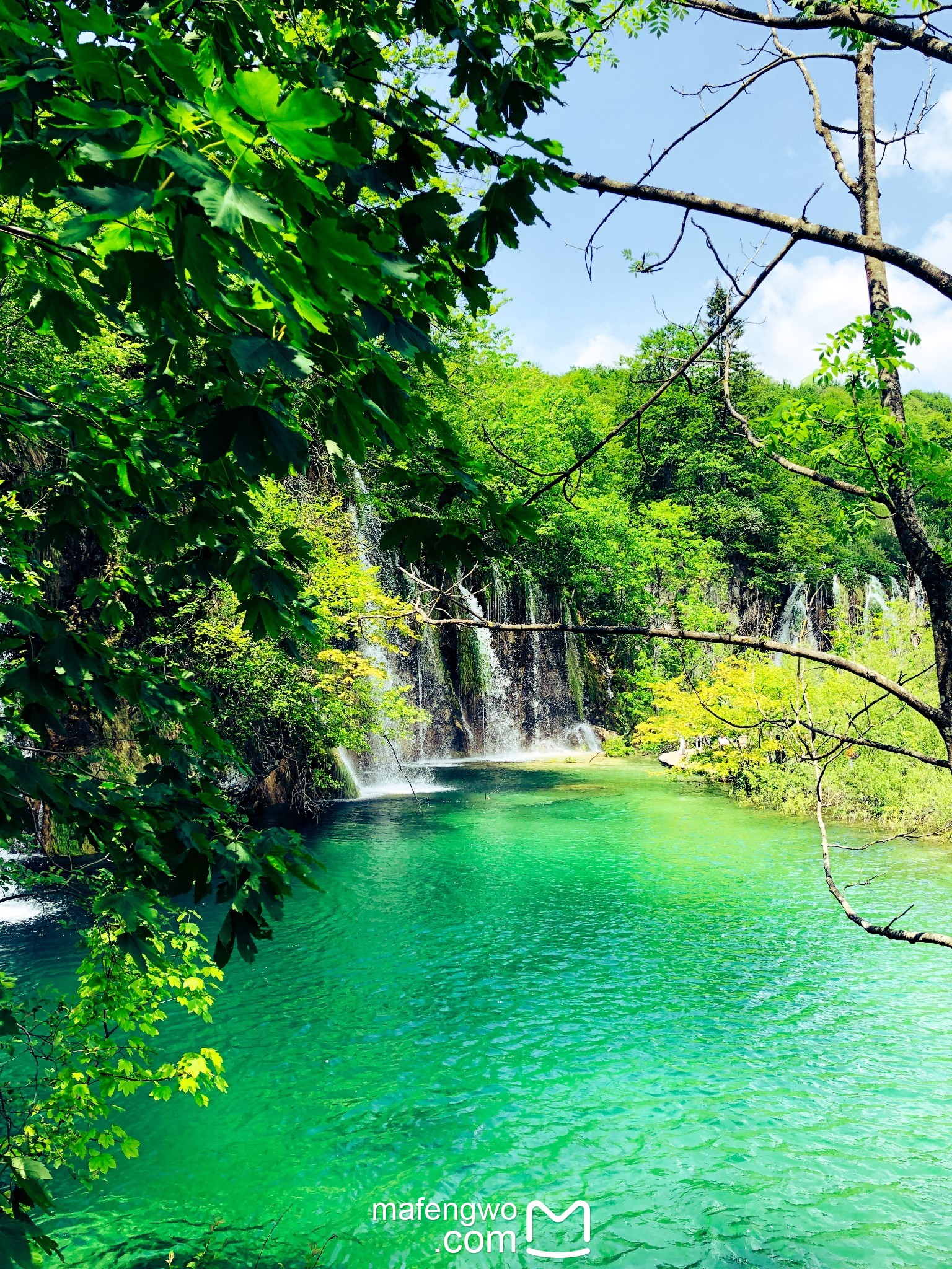 二刷plitvice lakes十六湖国家公园,青山绿水