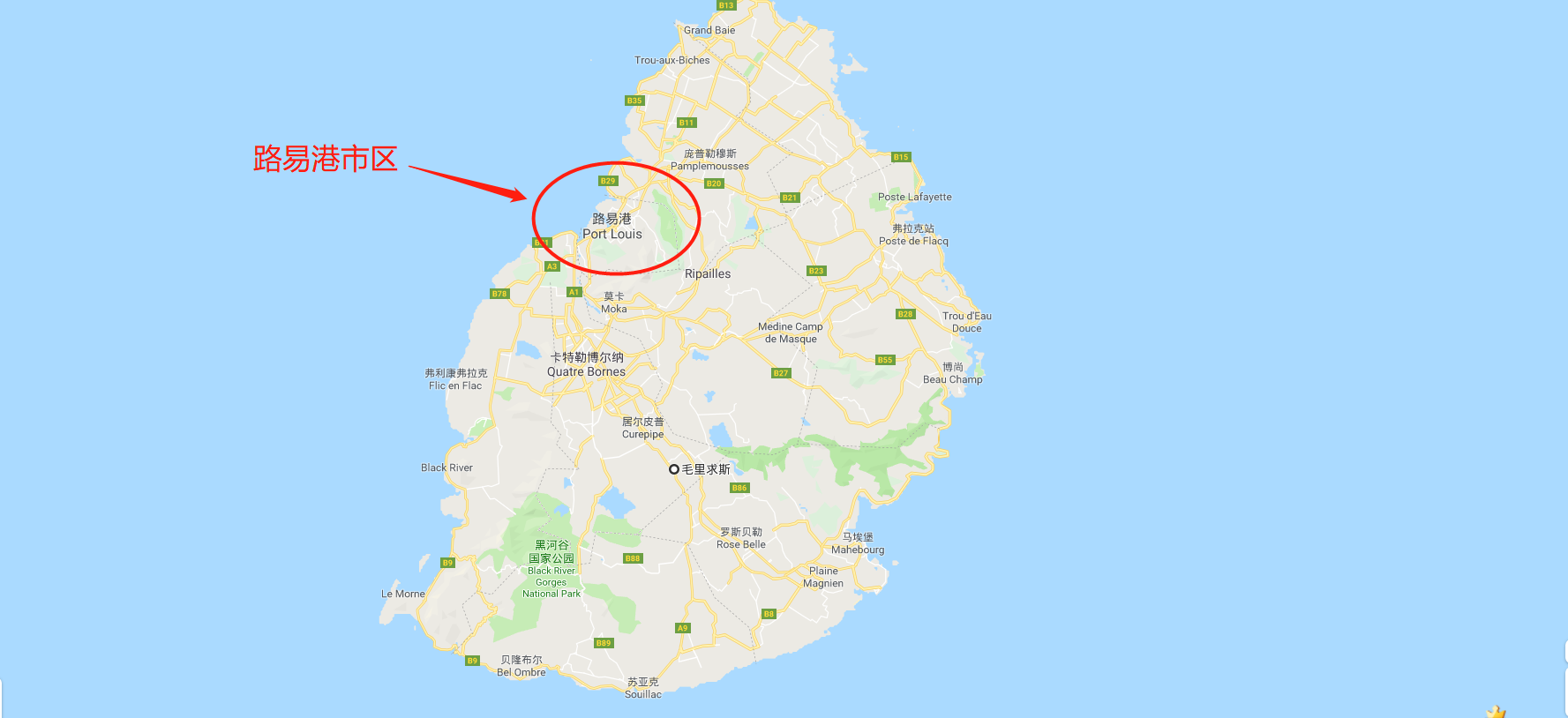 毛里求斯路易港市区包车8小时中文司机专车畅游vip小包团酒店民宿免费