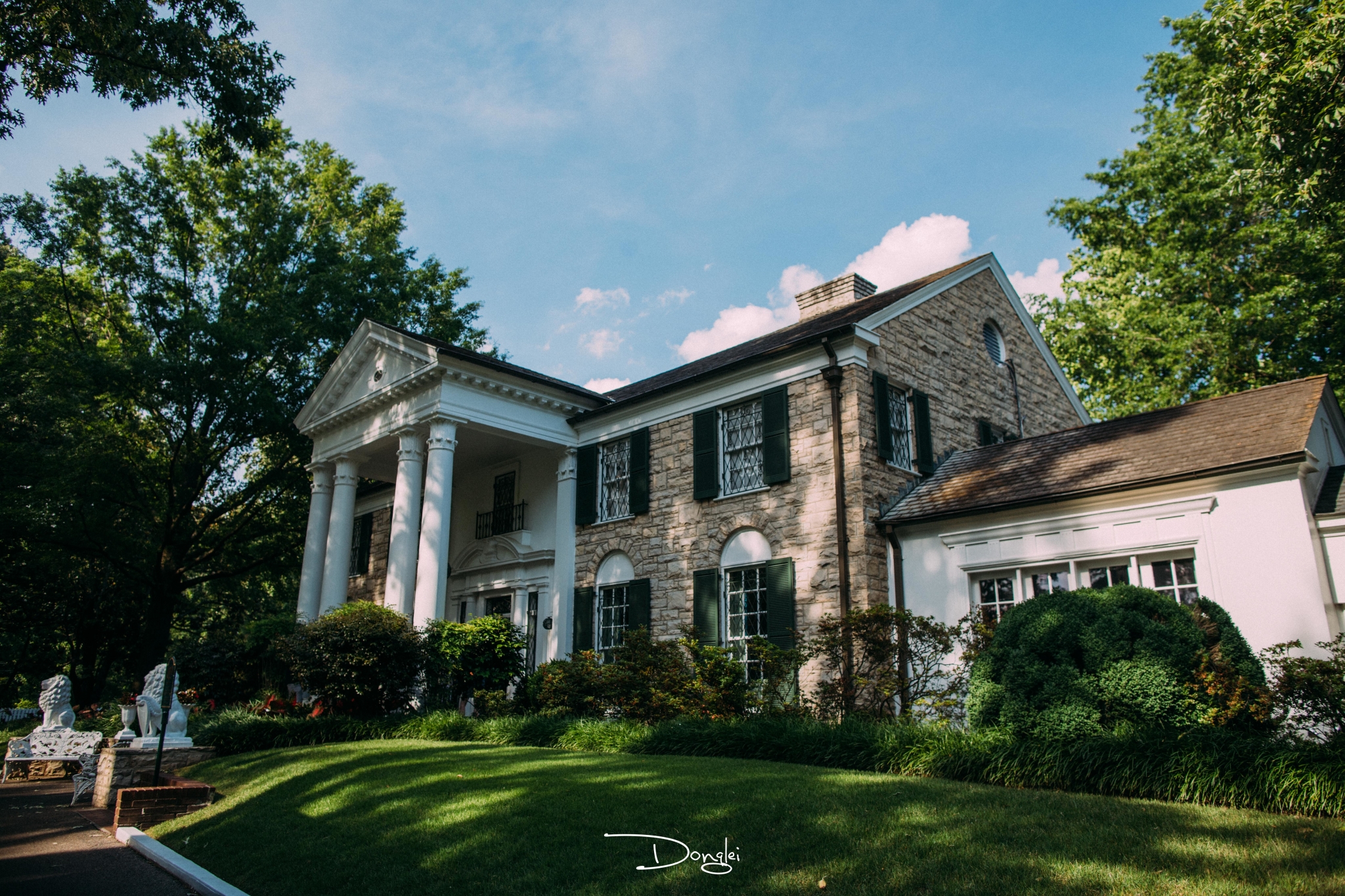 孟菲斯街区 孟菲斯猫王故居"雅园"