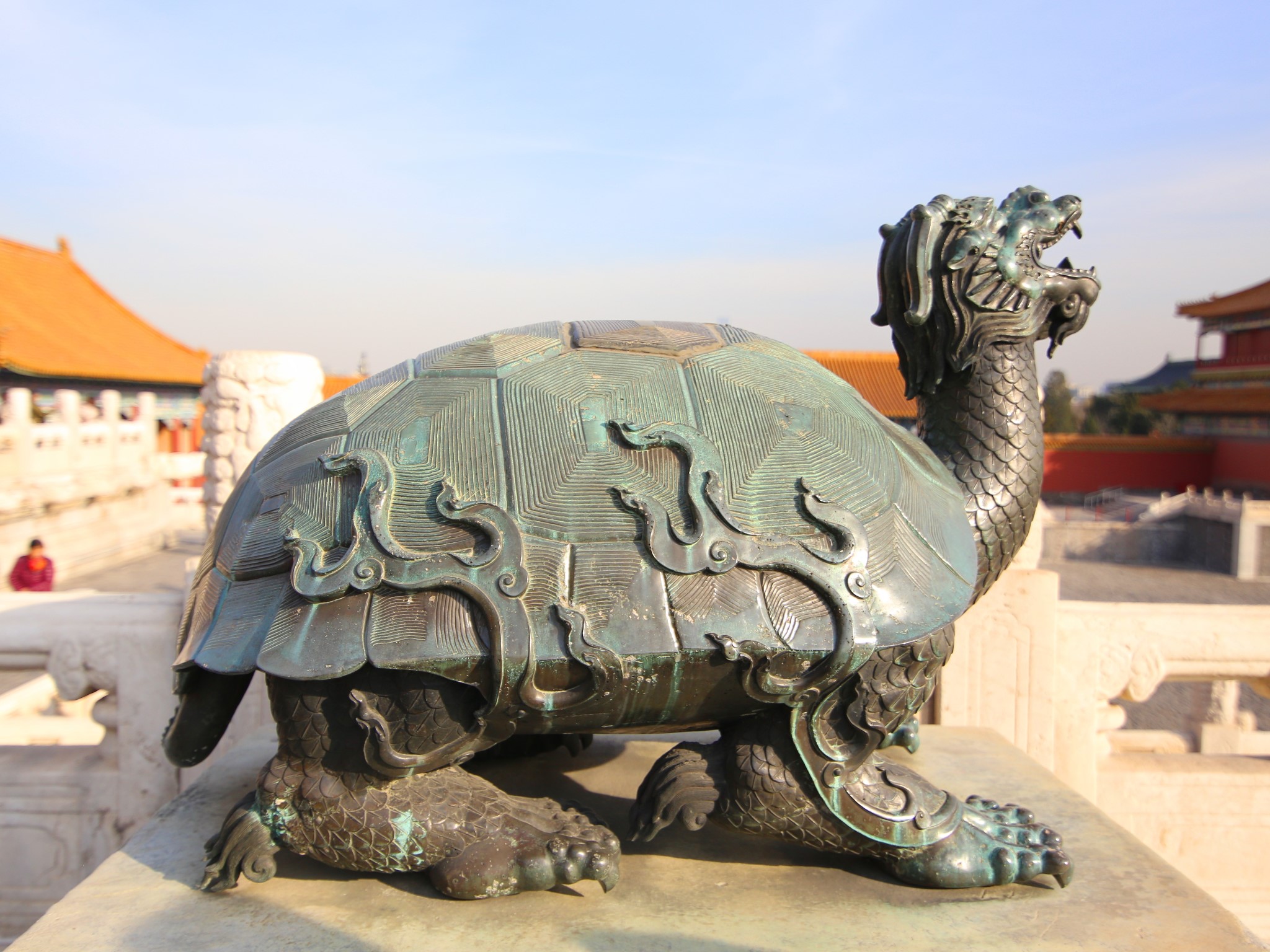 帝都一眼望不尽的紫禁朱黄