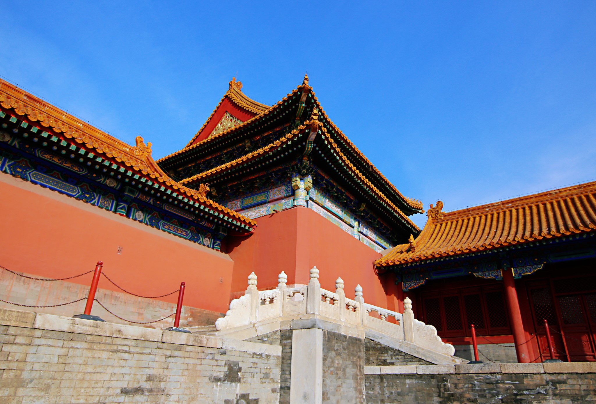 帝都一眼望不尽的紫禁朱黄