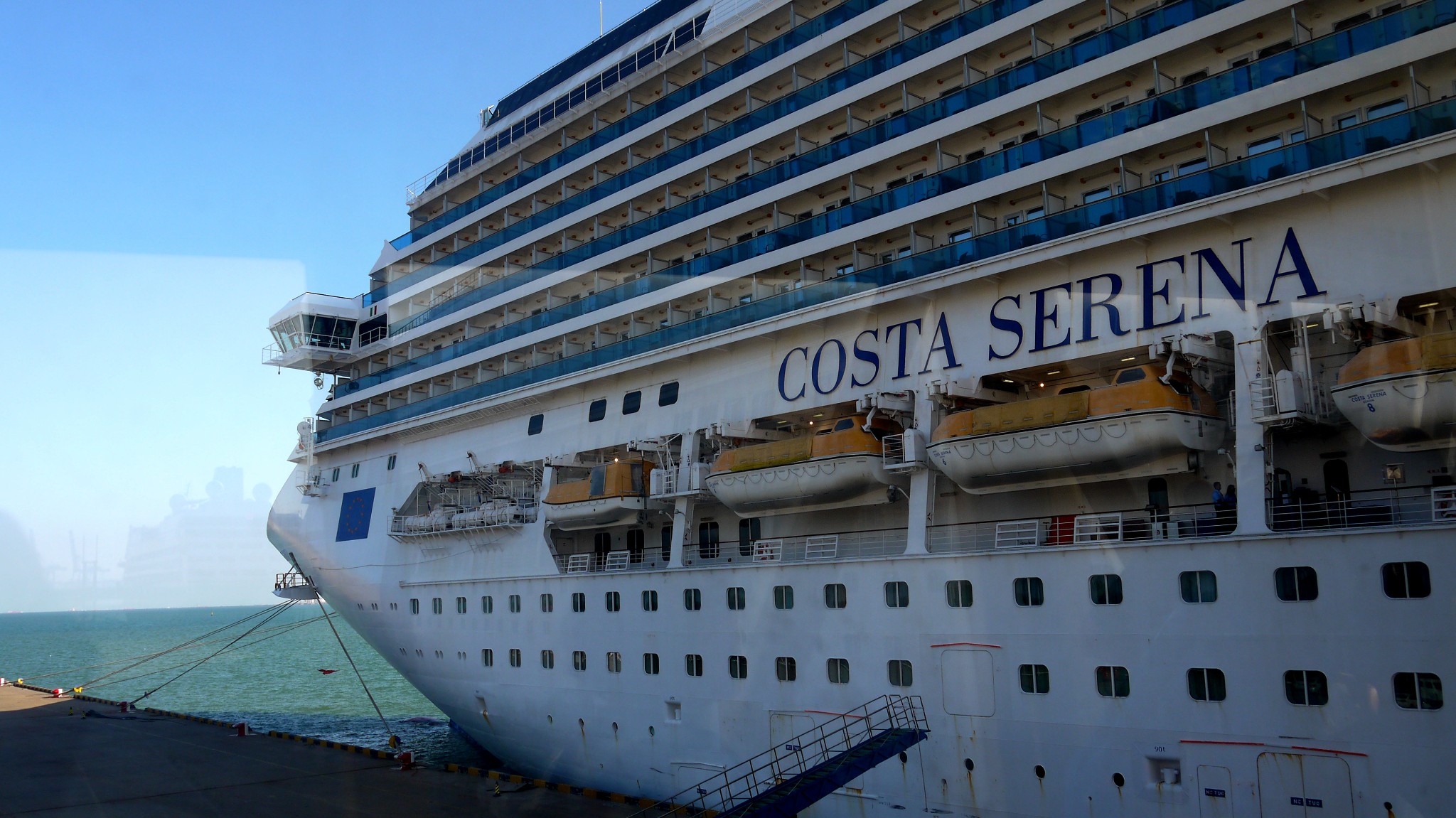 赛琳娜号(1) ——登船准备及登船_游记