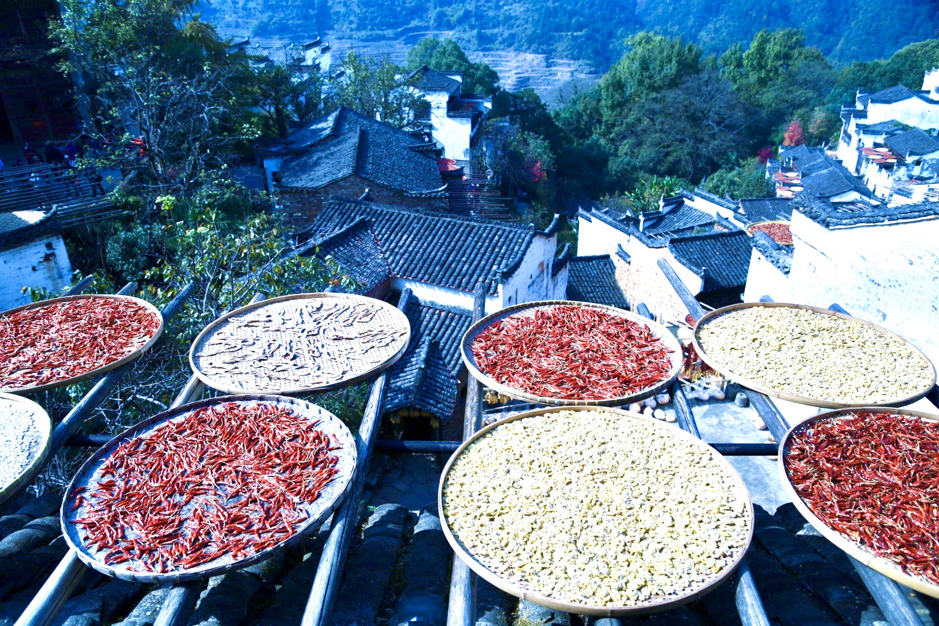 篁岭村美食-篁岭人家