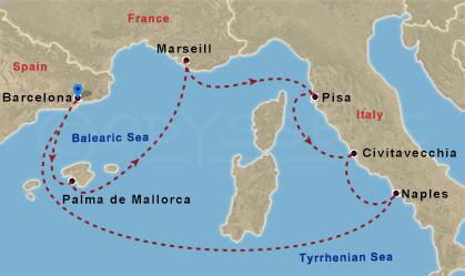 地中海自助遊攻略