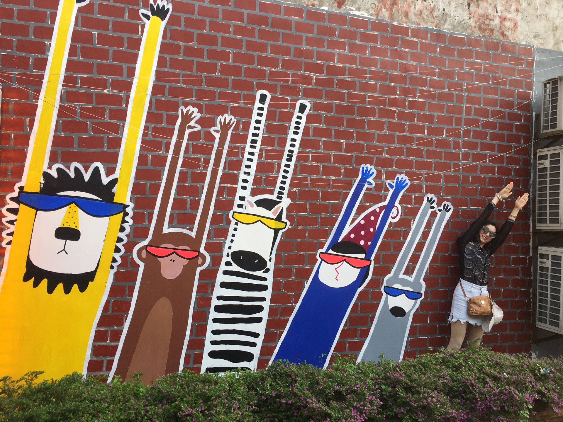 重庆李子坝穿楼轻轨77鹅岭二厂77老川美涂鸦墙 打卡图片117,重庆