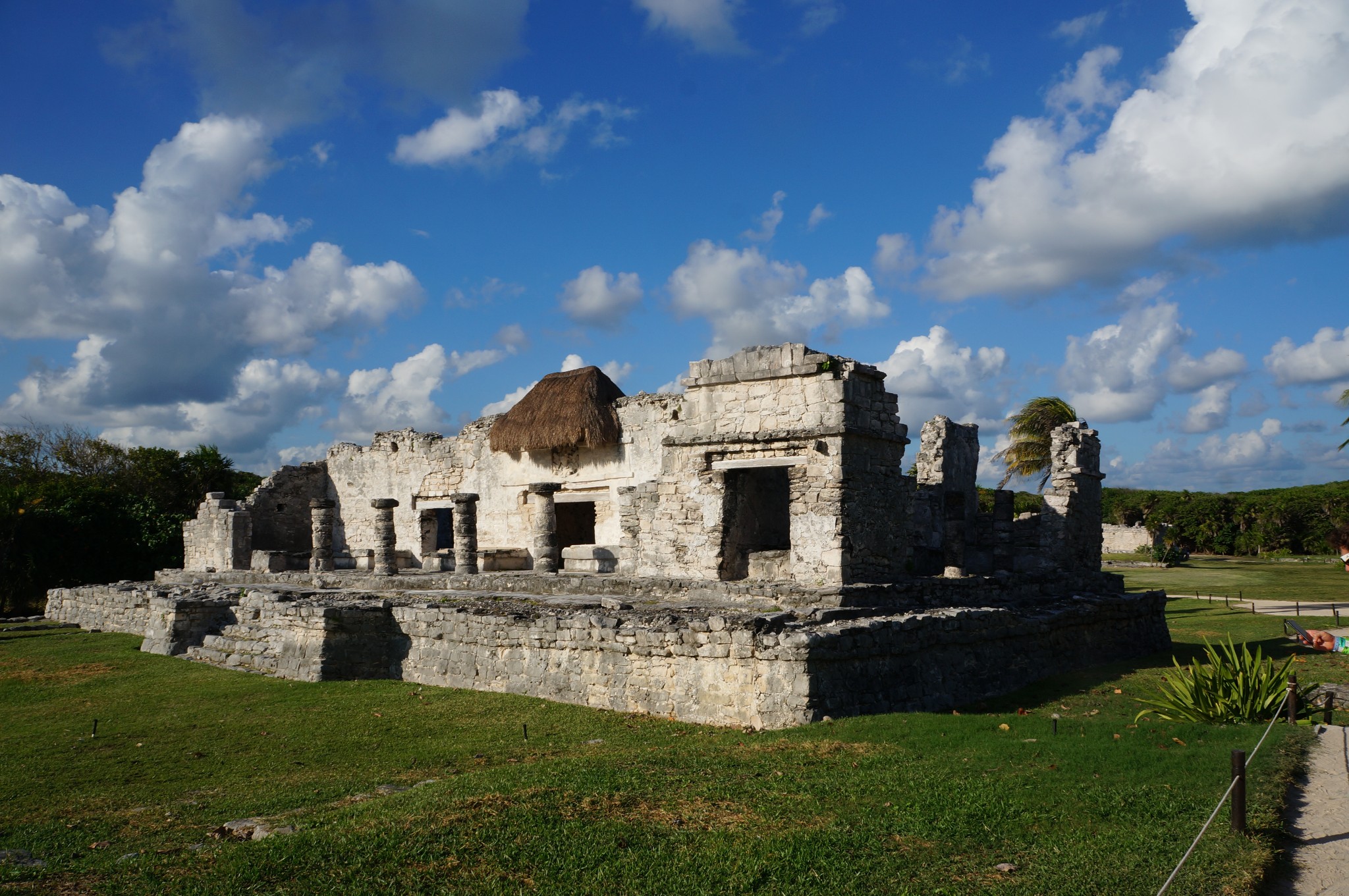 海边的玛雅遗址——图卢姆 南美,南极游之十二