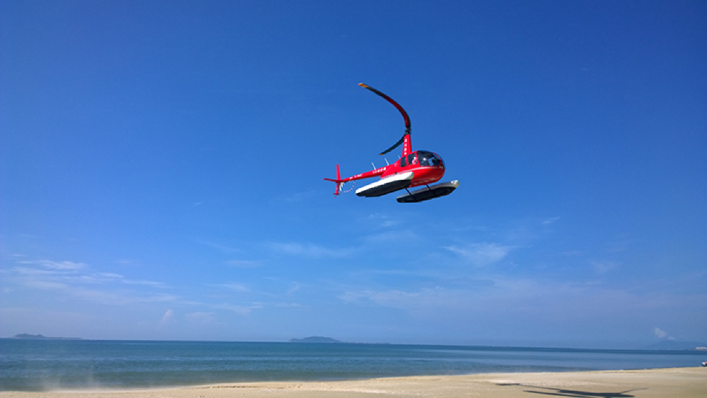 网红推荐 三亚直升机观光体验/多套餐多飞行距离可选/随时起飞/空览