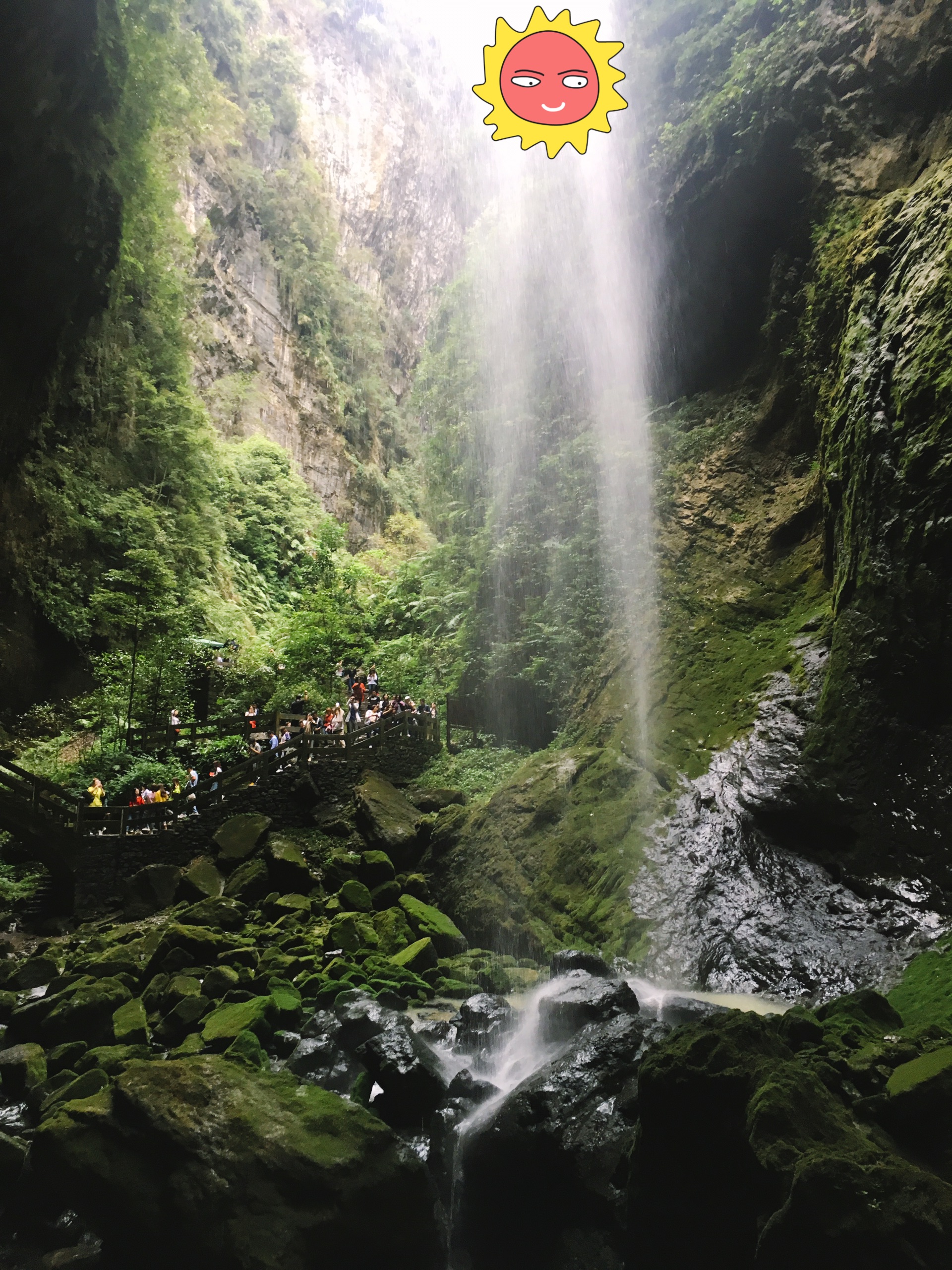 Longshuixia Ground Fissure Gorge Scenic Area |Rift