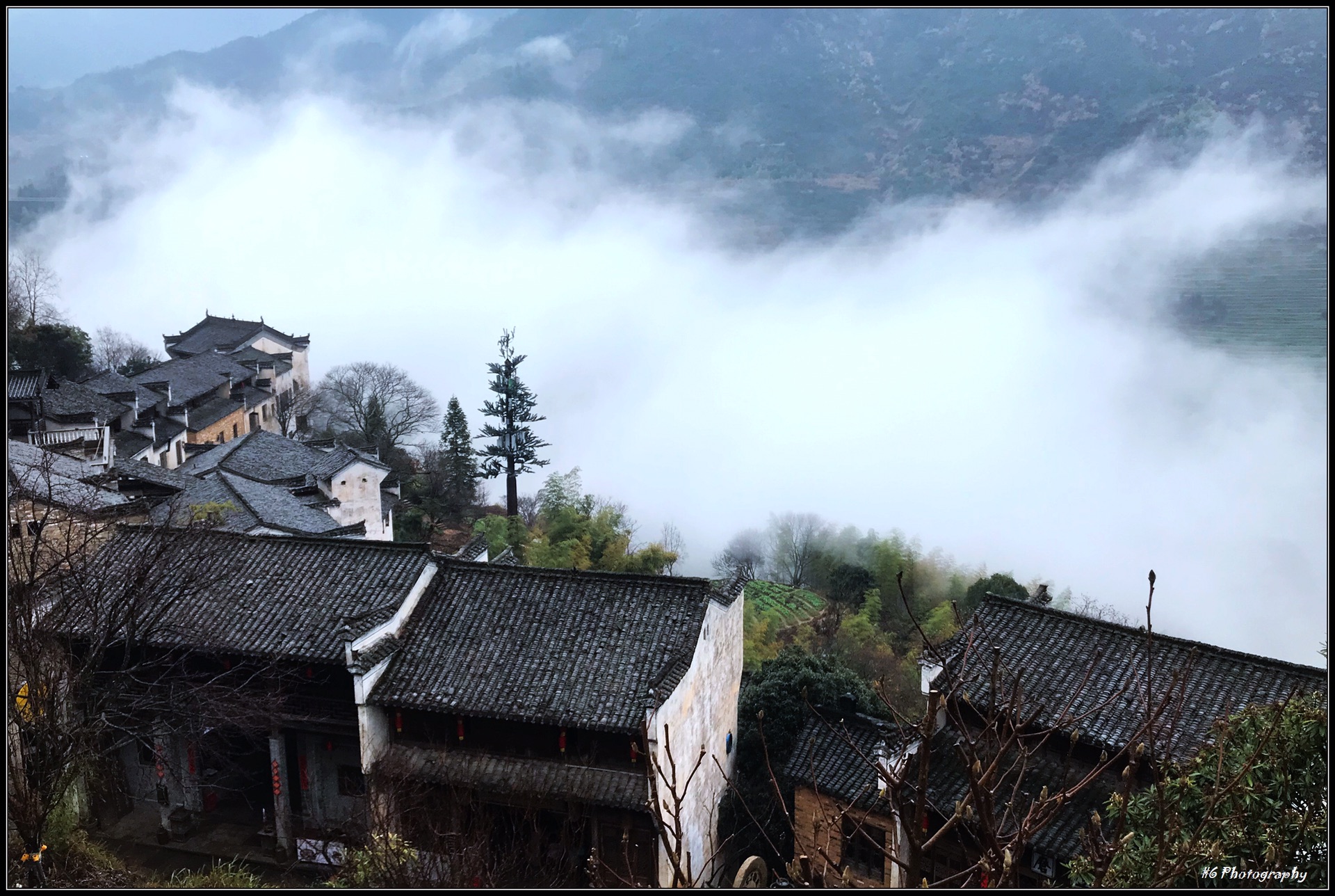 雨中篁嶺,水墨丹青,婺源旅遊攻略 - 馬蜂窩