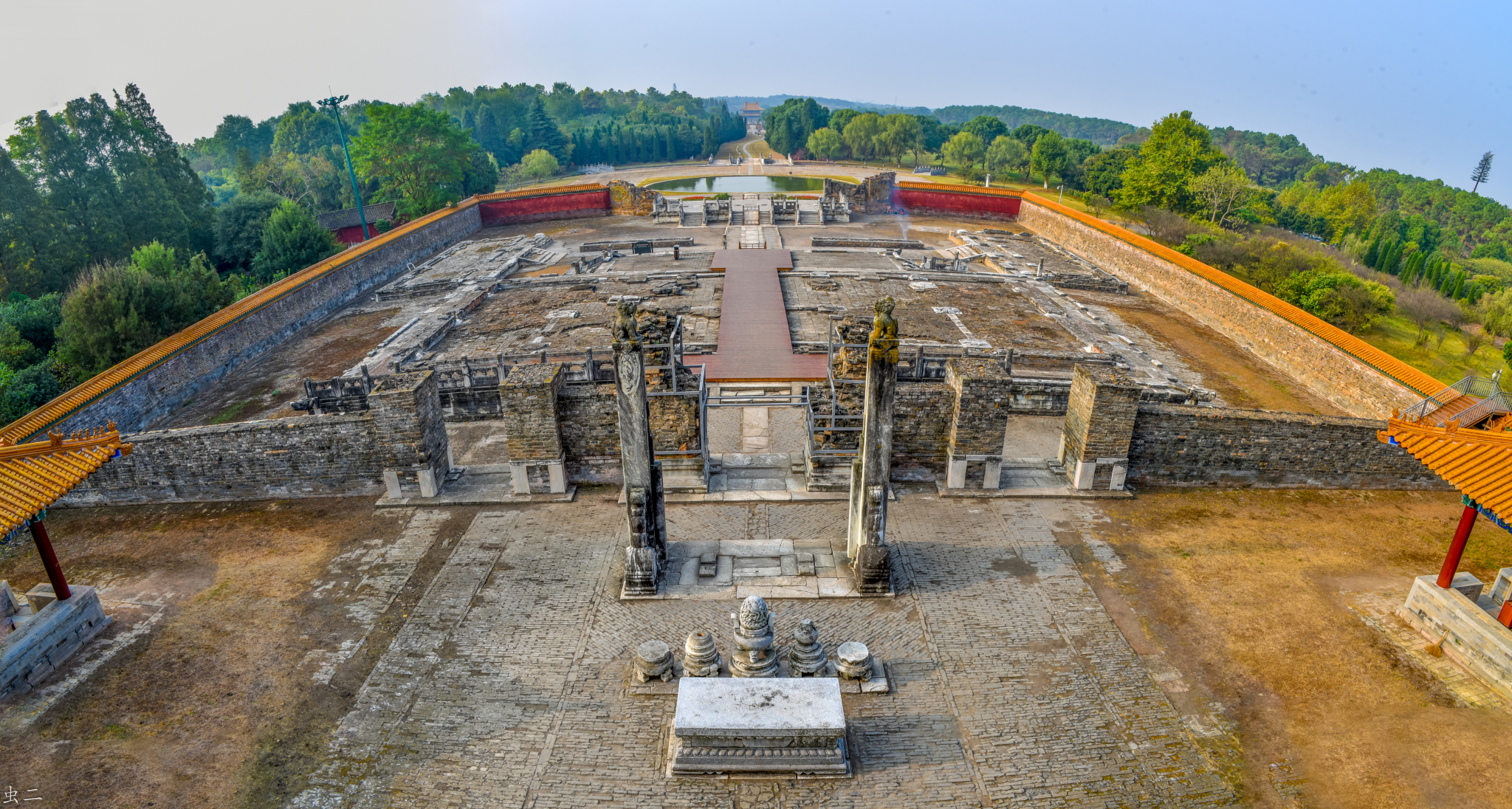 钟祥明显陵明嘉靖皇帝父母陵全国独有一陵两冢世界遗产