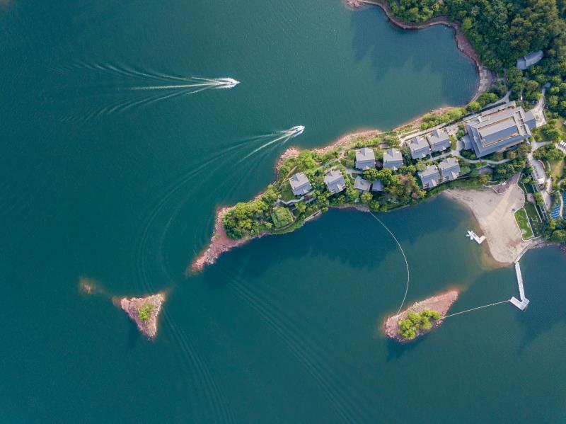 千岛湖温馨岛蝶来度假酒店尊享湖景套房豪华湖景亲子房1间1晚双早秘境