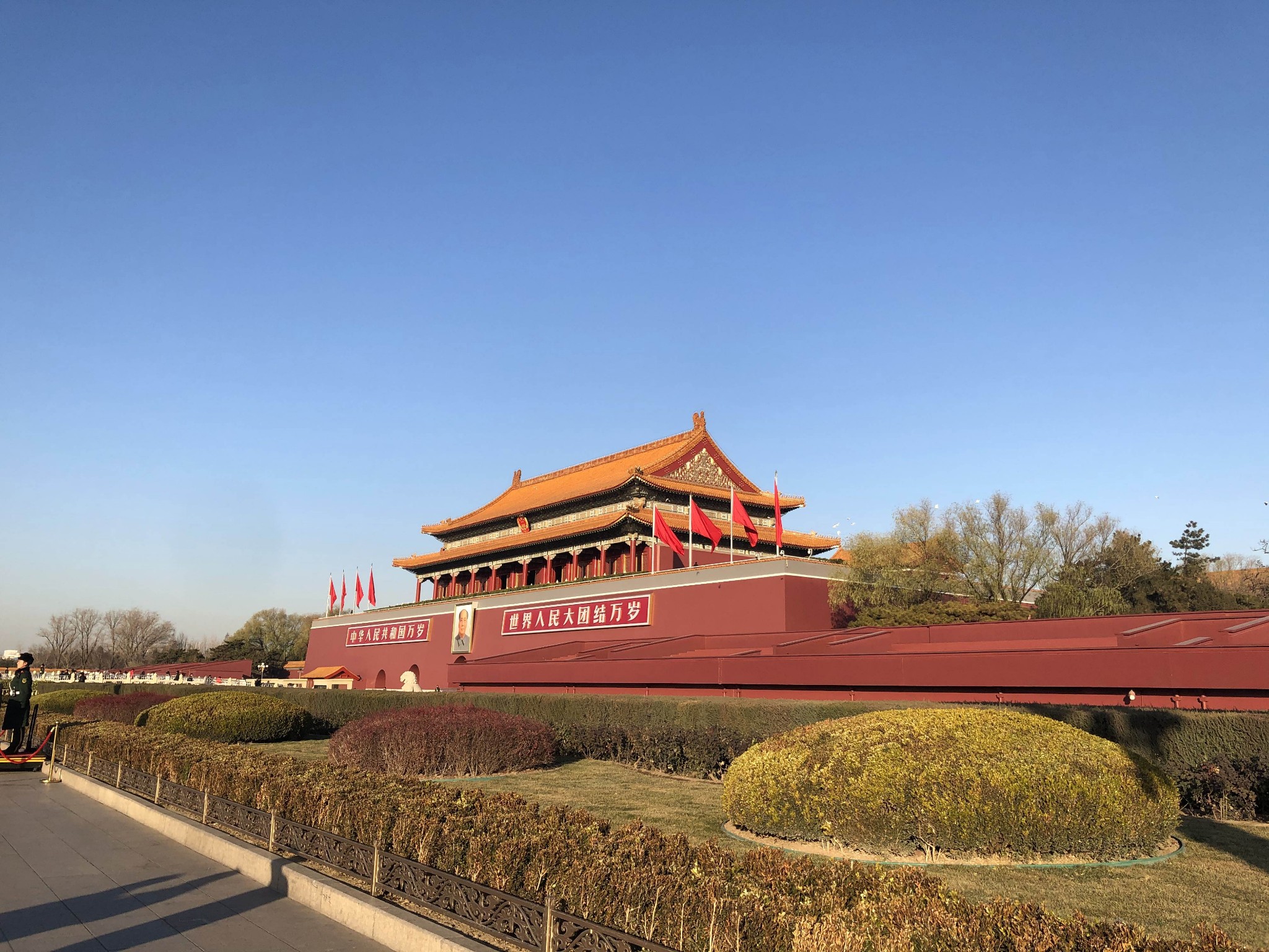 和父母一起旅行2019年冬游北京城