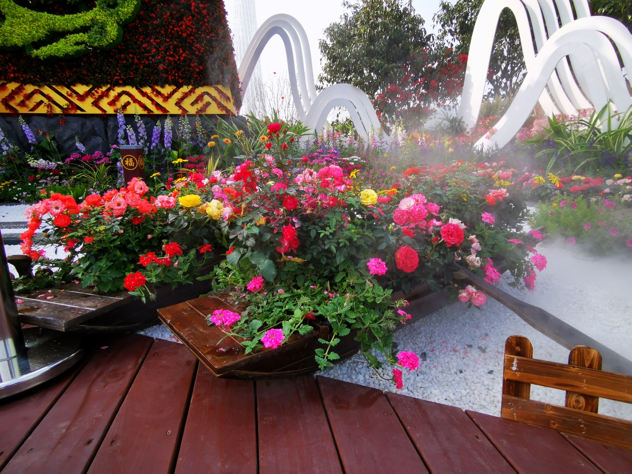 2020广州过年花城看花