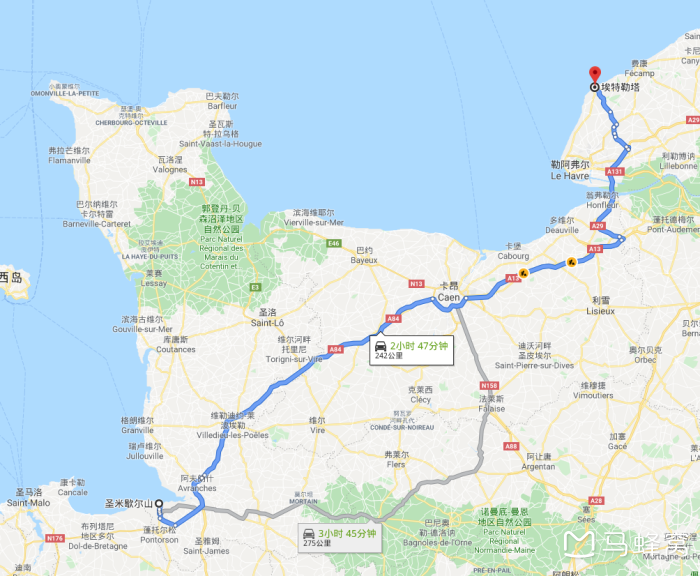 象鼻山和圣米歇尔山住哪里?