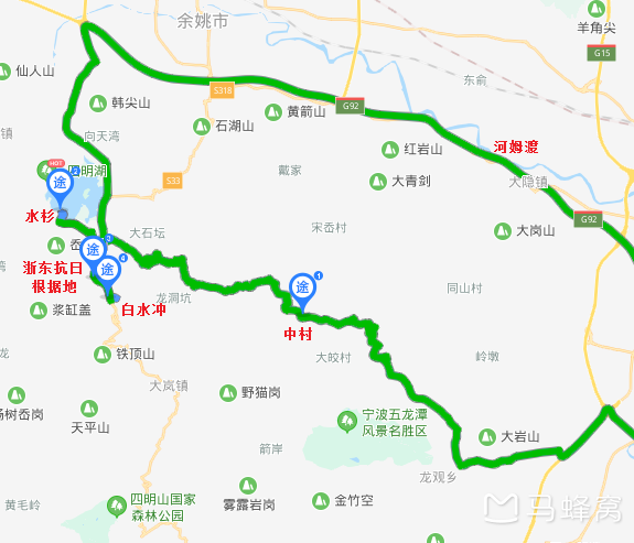 宁波到四明山自驾游的线路怎么走好玩
