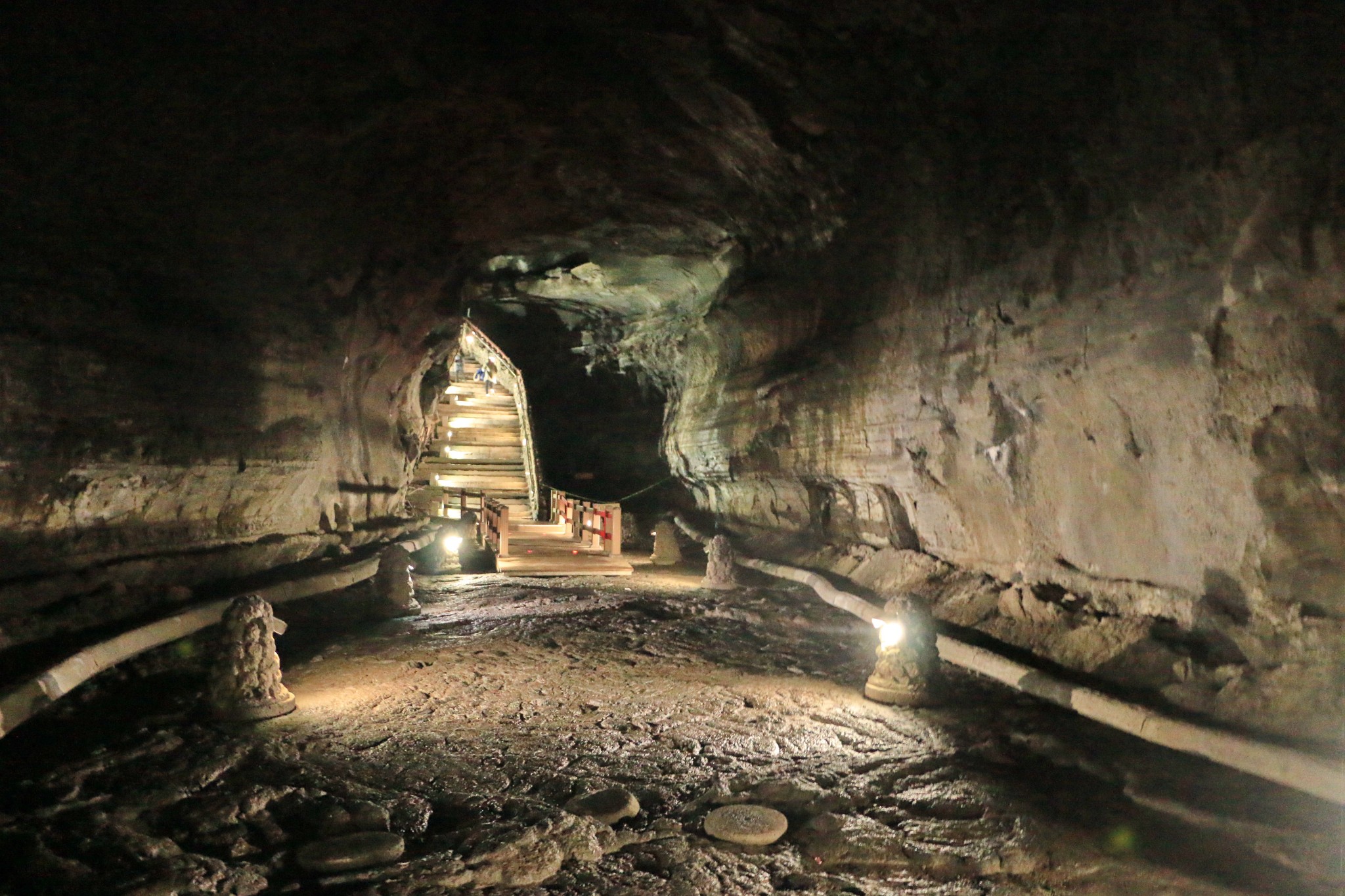 jeju-济州岛 · 万丈窟manjanggul 熔岩洞窟