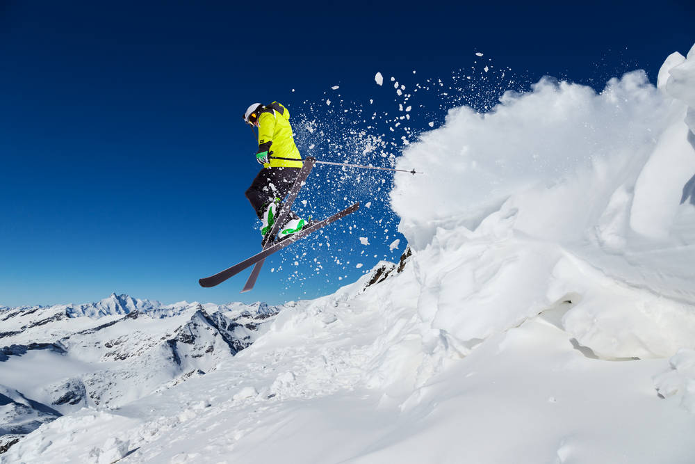 青州滑雪图片