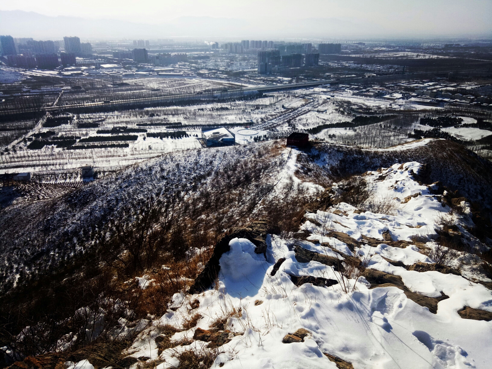 2019-12-1河北懷來沙城北山公園爬山,懷來旅遊攻略 - 馬蜂窩