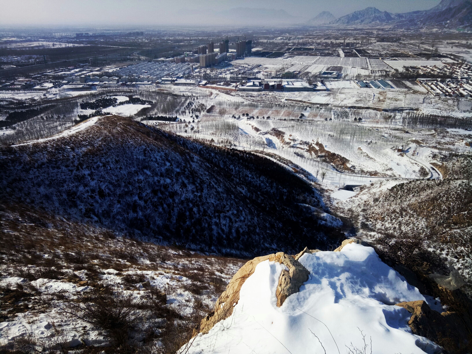 2019-12-1河北懷來沙城北山公園爬山,懷來旅遊攻略 - 馬蜂窩