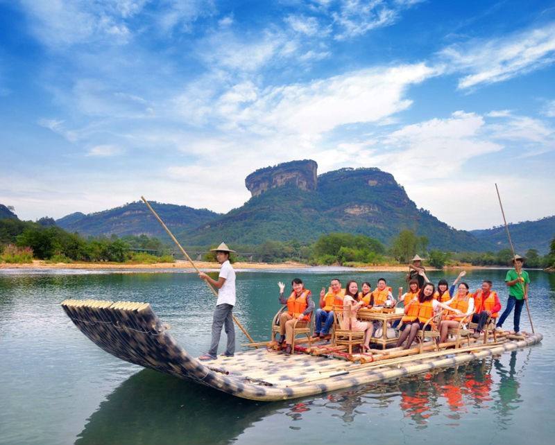 福建南平武夷山云河漂流1日门票