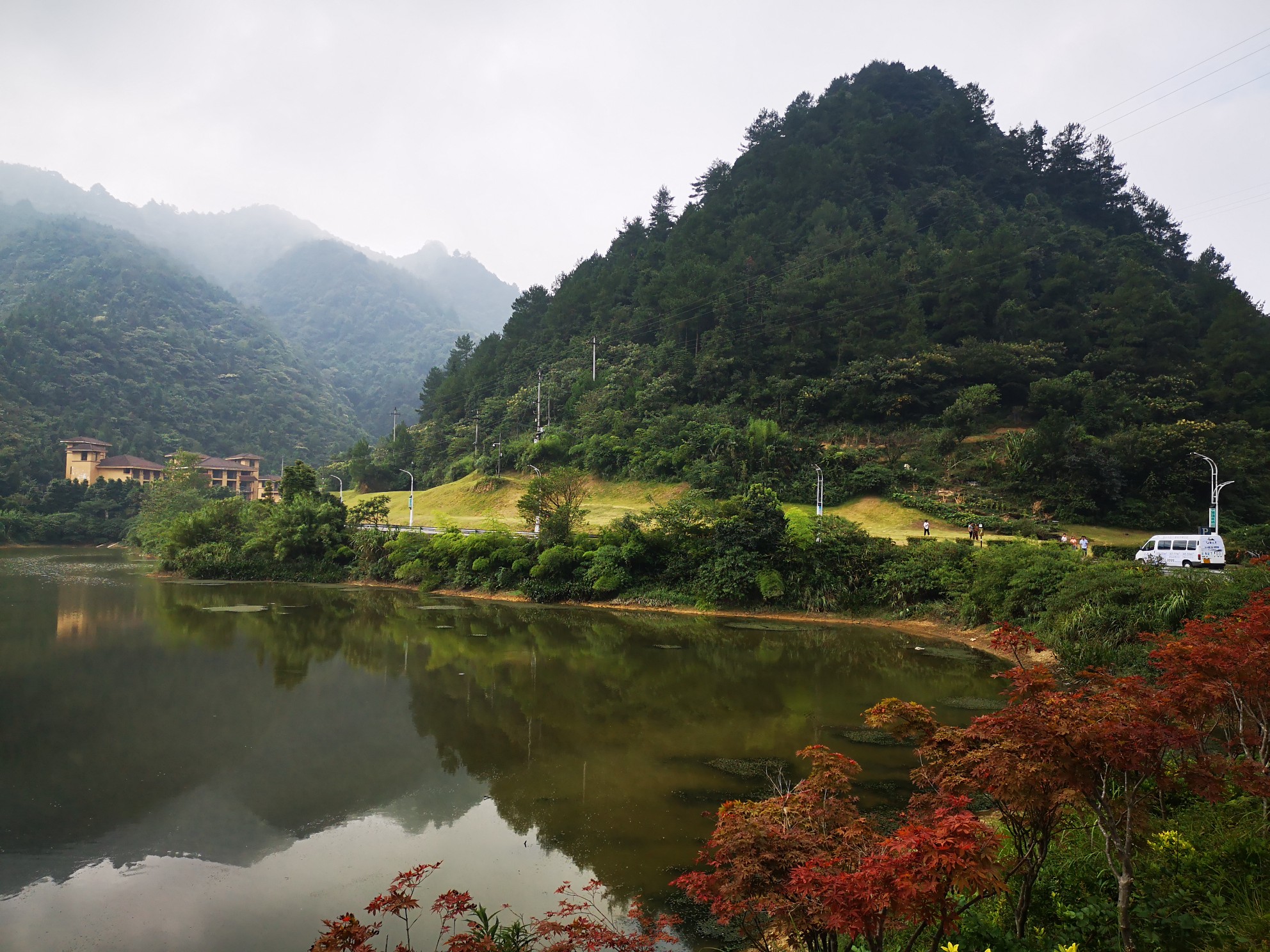 去黑山谷南門郊遊野炊霞姐重慶黑山谷避暑記