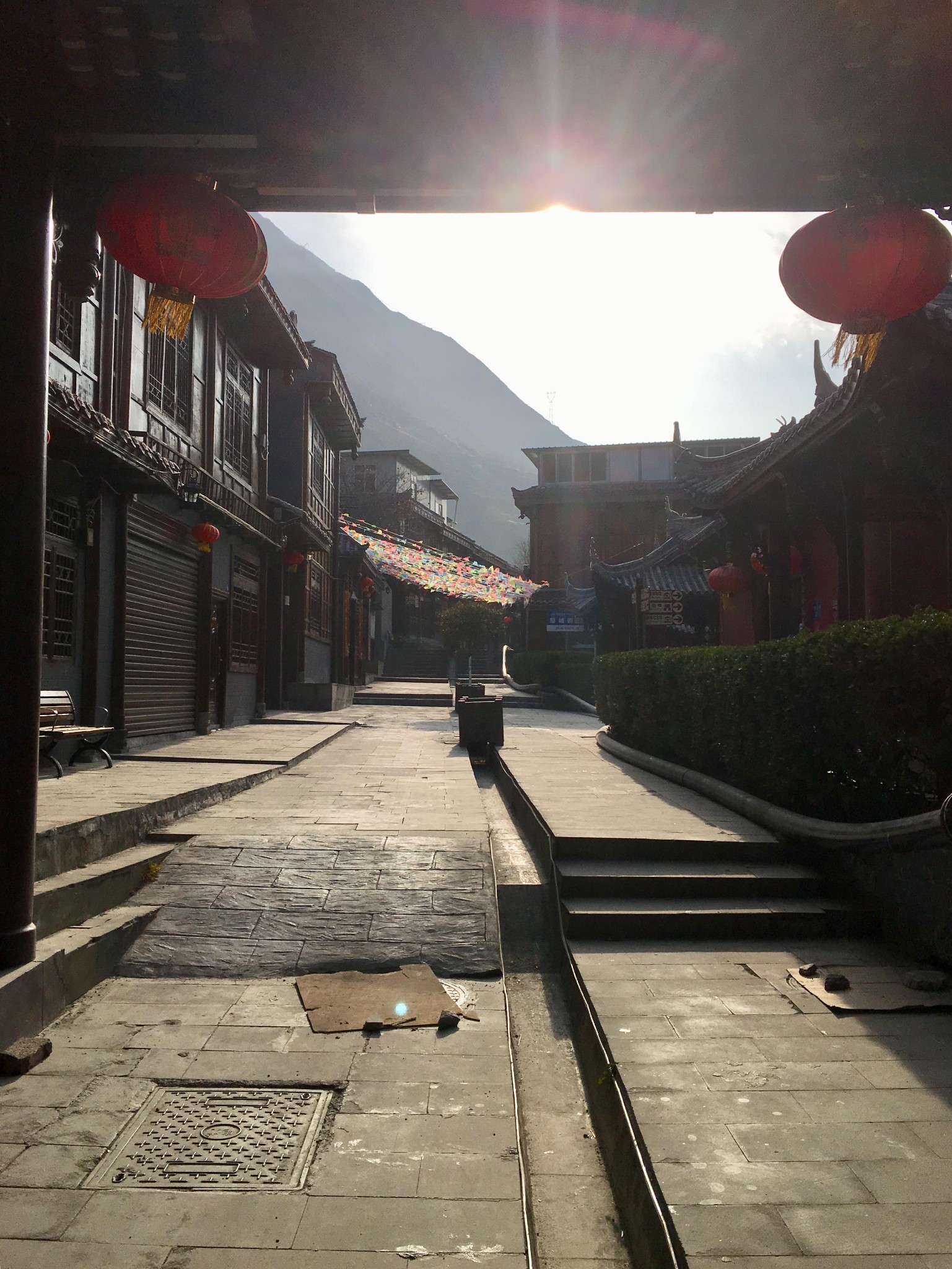 阿坝州理县薛城古镇_游记