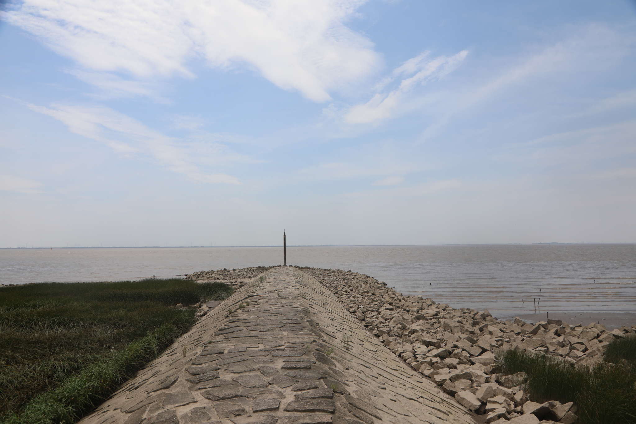 探访崇明堡镇的网红丁坝,上海旅游攻略 - 马蜂窝