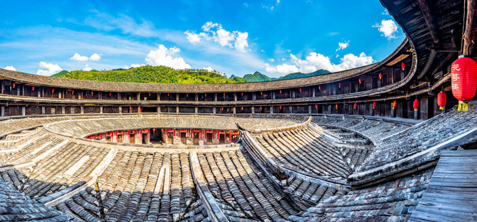 广东梅州围龙屋低调却惊艳了时光的客家建筑群