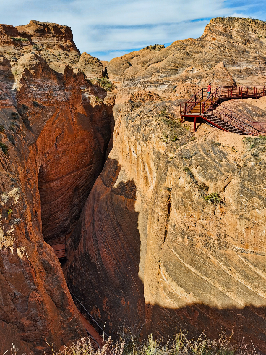 陕西的震撼奇观雨岔大峡谷靖边波浪谷
