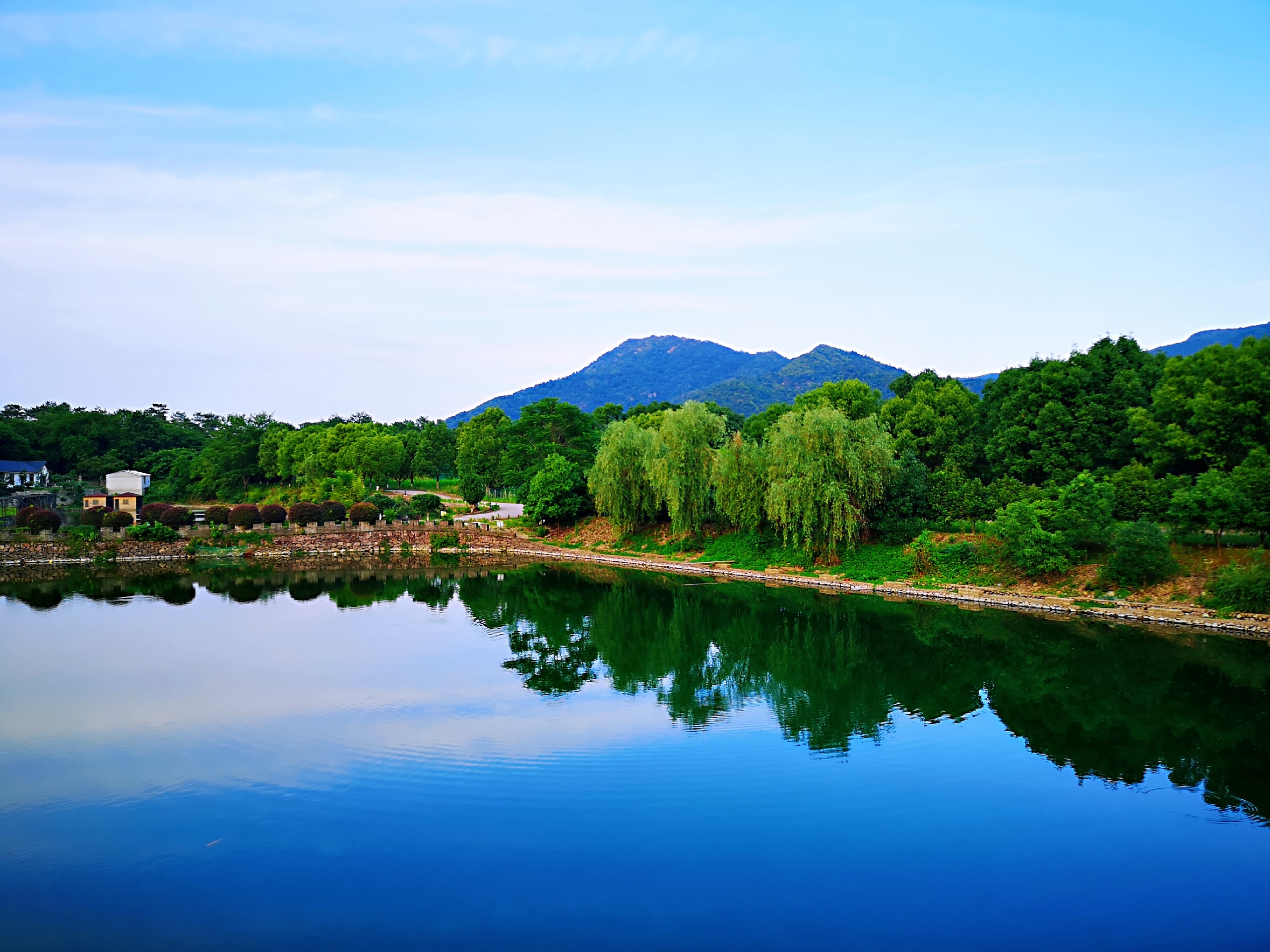 【宁海景点图片】梁皇山