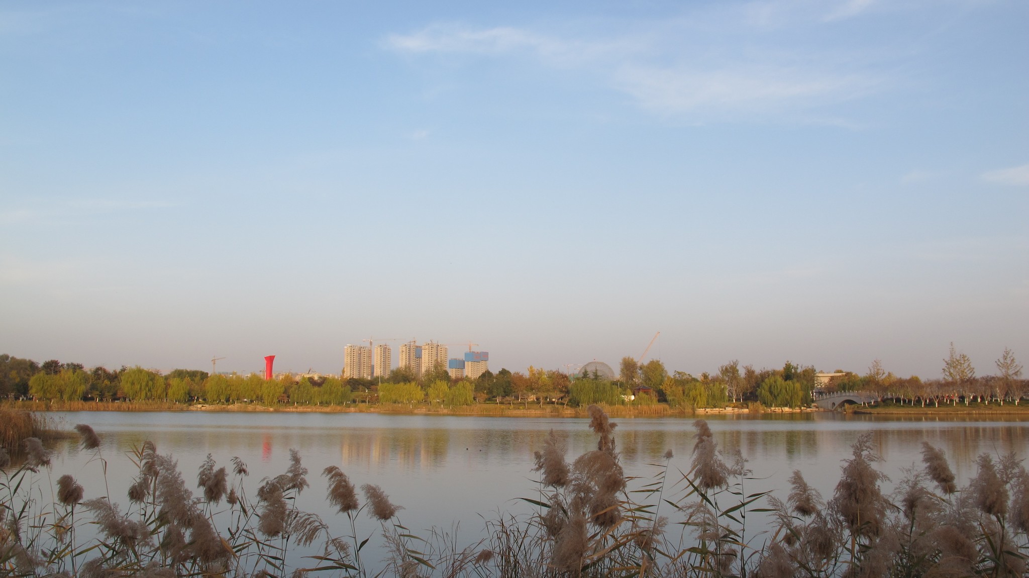 日月湖南湖公園商丘古城人物/和朋友出行天數/2 天