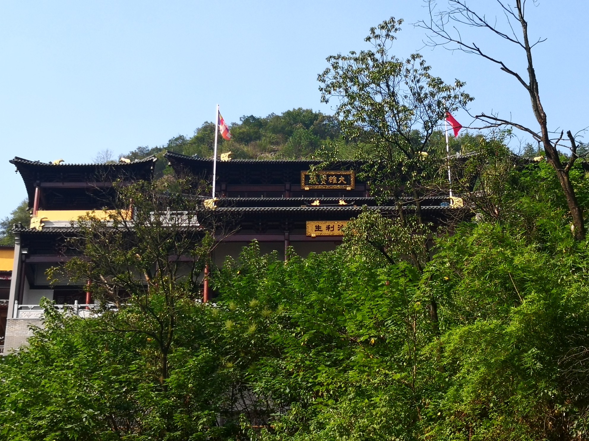 杭州萧山湘湖莲花古寺