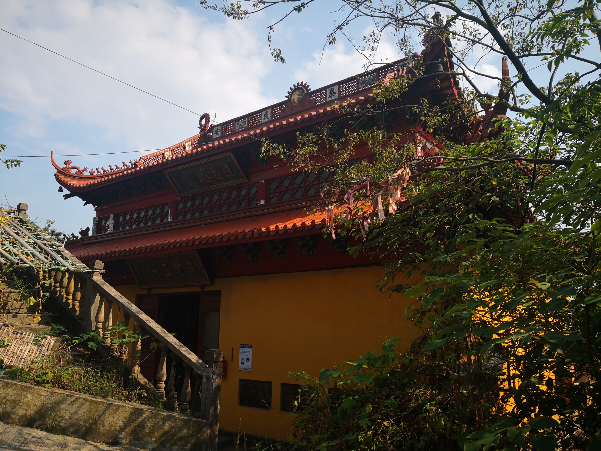 杭州萧山湘湖莲花古寺