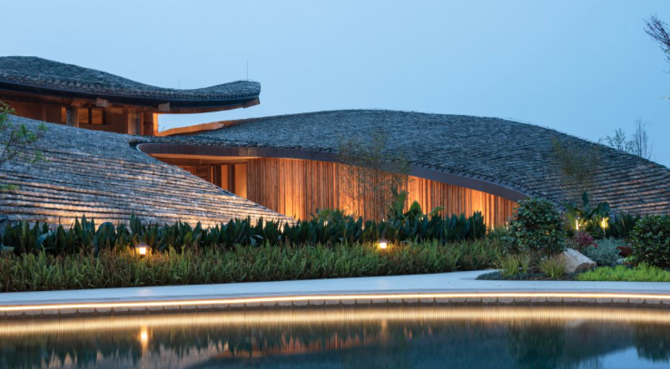 大邑千里走单骑大地之眼酒店住特色金木水火土五行客房1间1晚2大1小