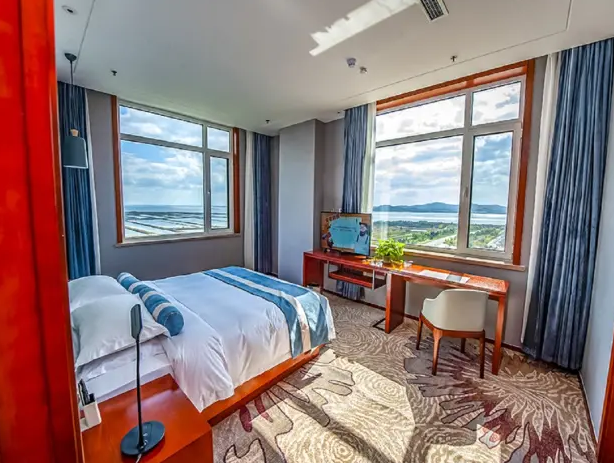 市区酒店威海荣成中和大酒店2天1晚住宿双人早餐西霞口野生动物园