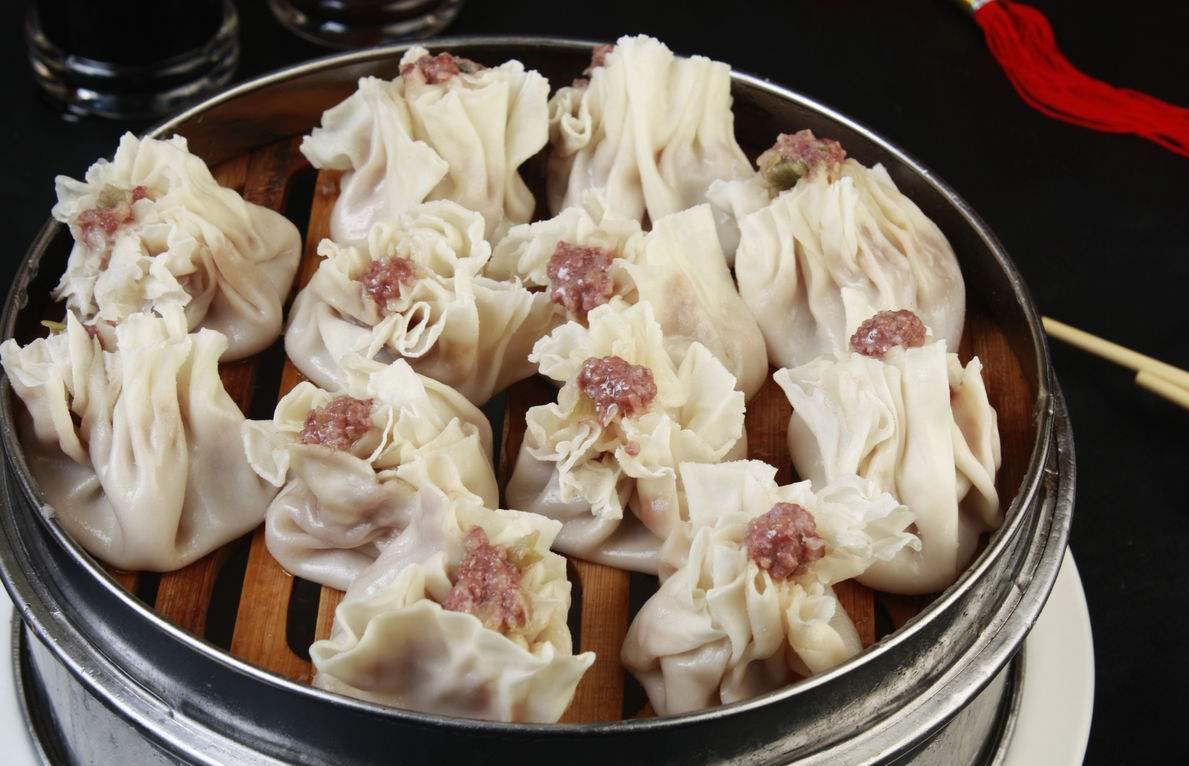 卓资县传统美食 烧麦