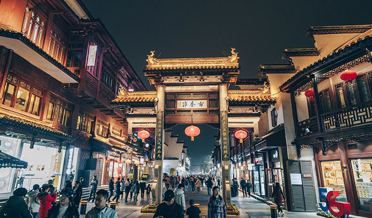 南京夫子庙 老门东历史街区 秦淮河画舫夜游半日游(桃叶渡听曲 趣味