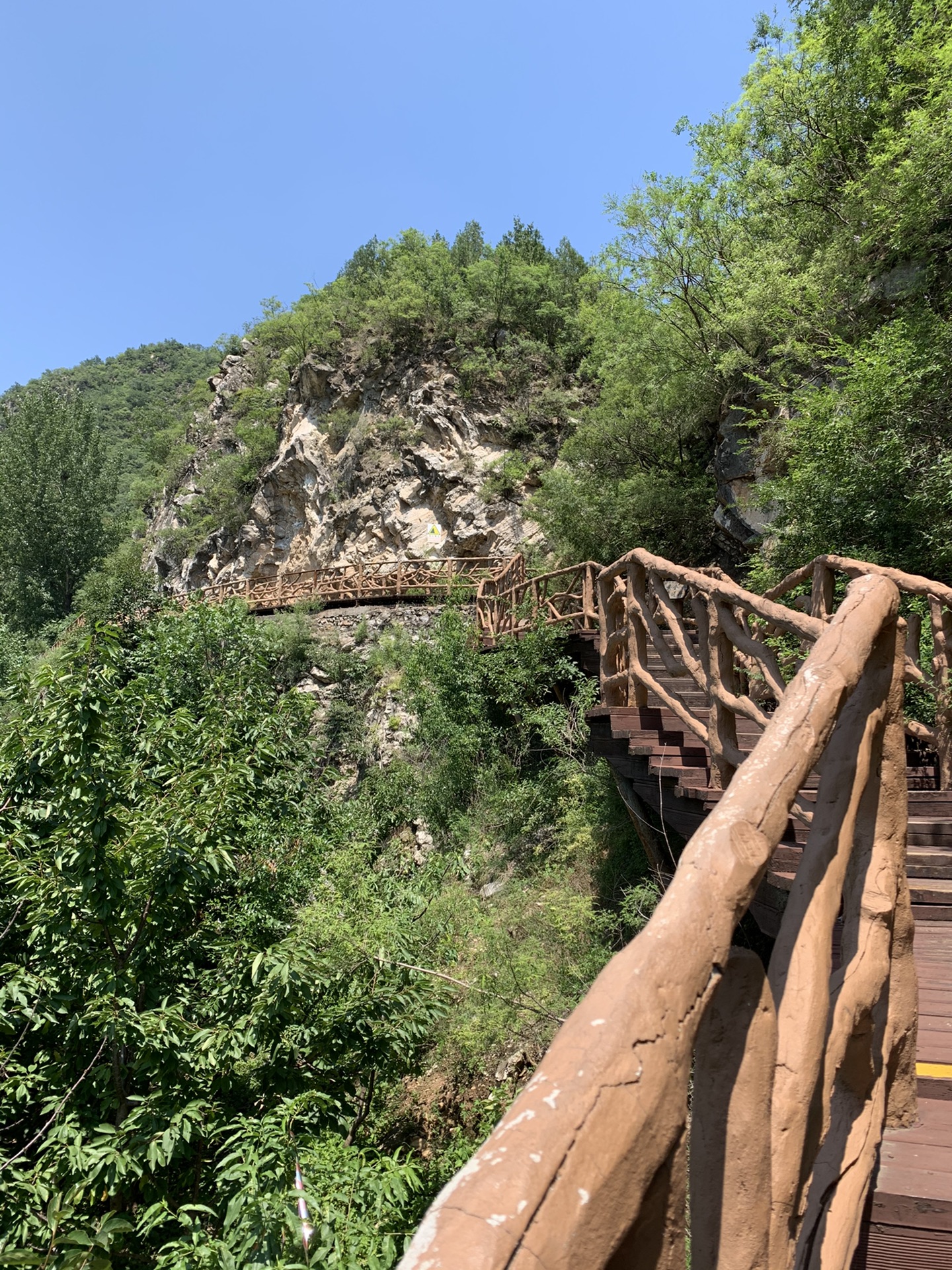 穿行在山水之間——神堂峪木棧道,懷柔旅遊攻略 - 馬蜂窩