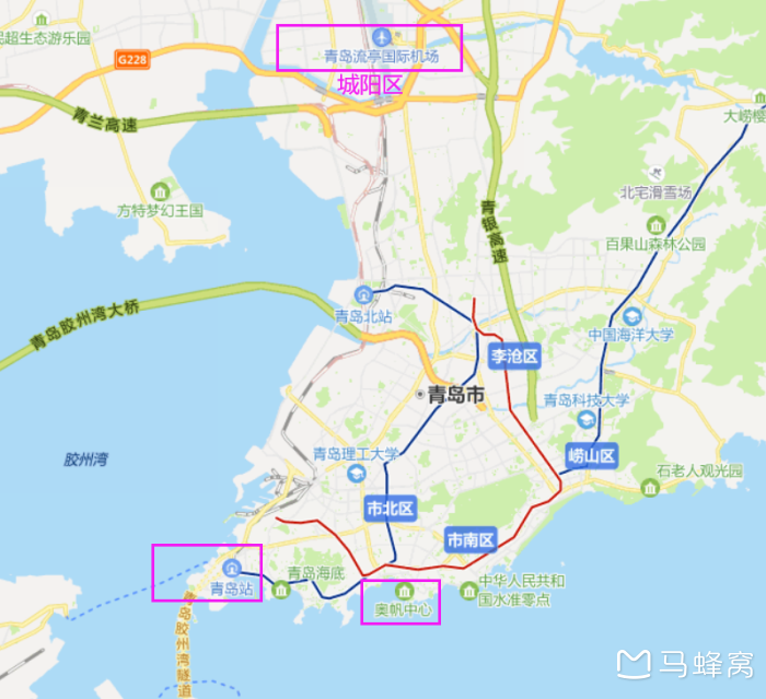 请问青岛流亭机场在什么区